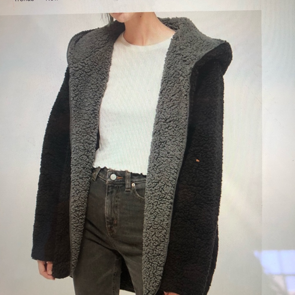 Hooded Teddy Jacket